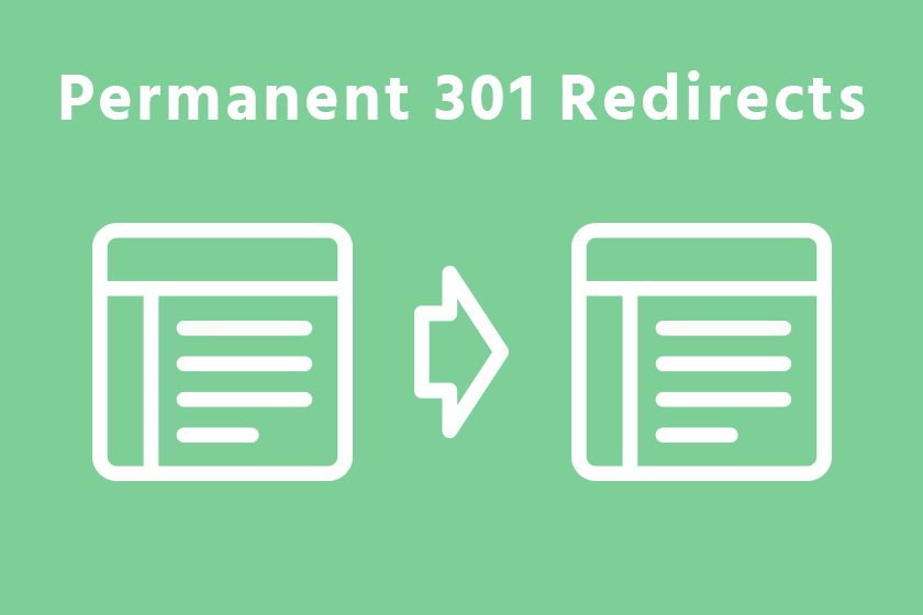 Permanent 301 Redirects