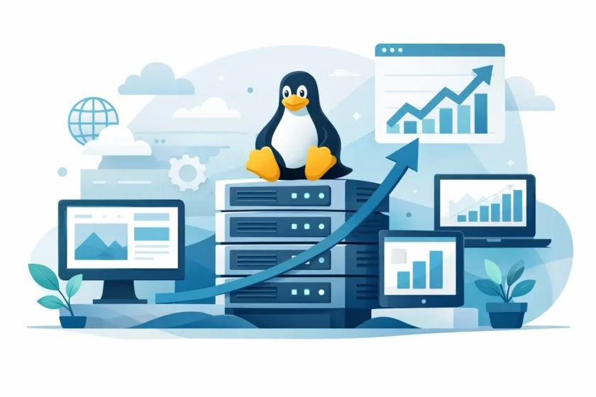 Linux Web Hosting That Keeps Sites Growing