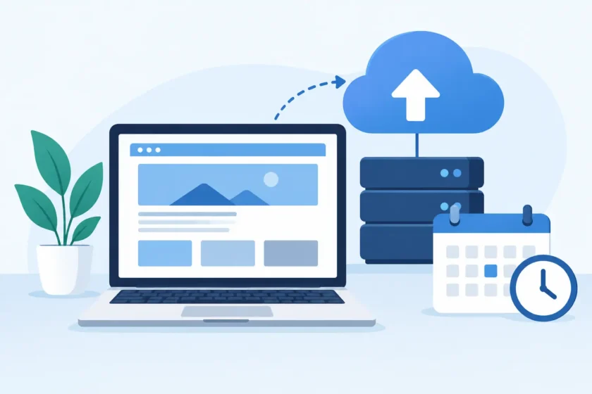 How to Create a Website Backup Schedule That Works